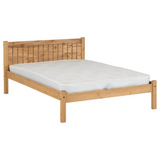Maya Bed Distressed Waxed Pine