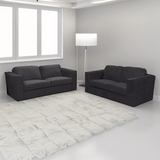 Hudson 3 & 2 Seater Sofa with fixed back cushion
