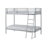 Brandon Metal Frame Bunk Bed Single 3ft with Ladder