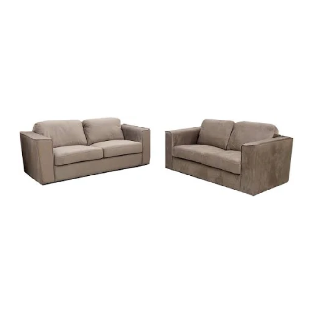 Hudson 3 & 2 Seater Sofa with fixed back cushion