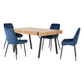 Treviso Dining Set with Avery Chairs