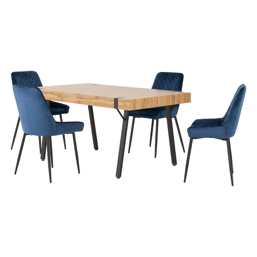 Treviso Dining Set with Avery Chairs