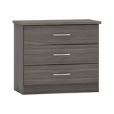 Nevada 3 Drawer Chest Sonoma Oak Effect