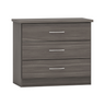 Nevada 3 Drawer Chest Sonoma Oak Effect