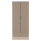 Nevada 2 Door 1 Drawer Wardrobe