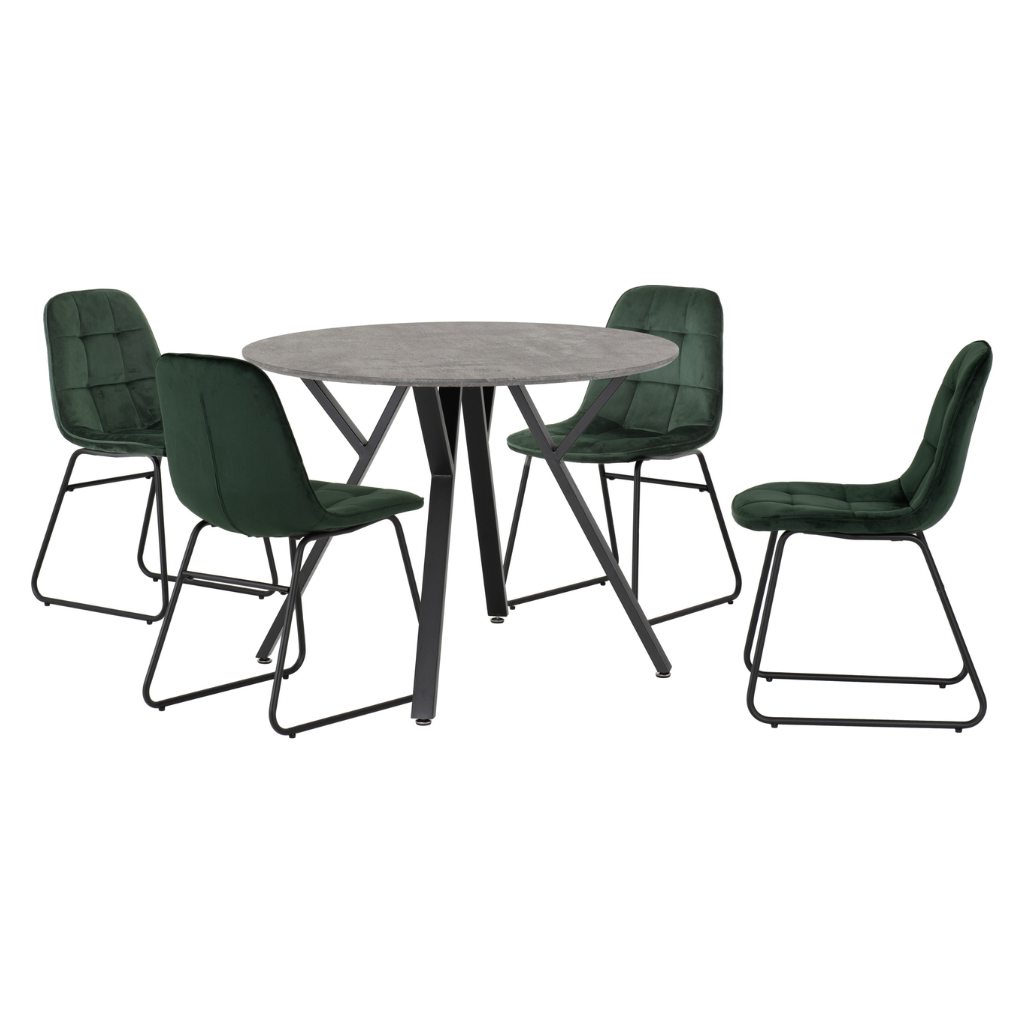 Athens Round Dining Set