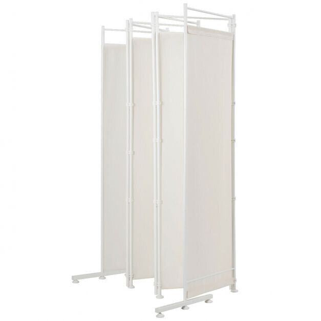 6 Panel Room Divider-White