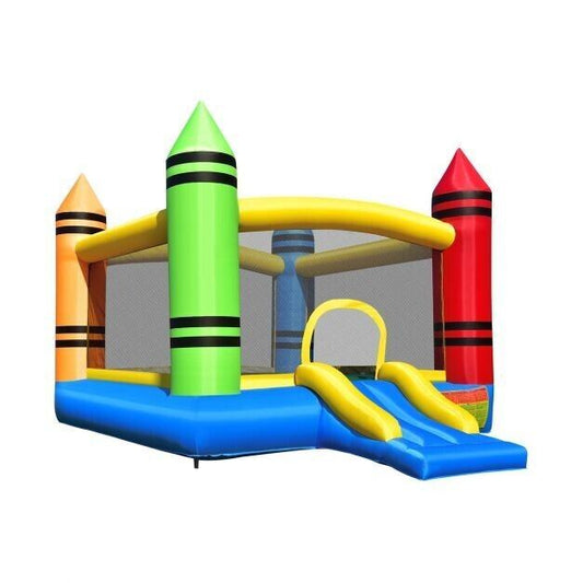 2 in 1 Crayon Design Bouncy Castle