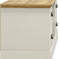 Crawford Tv Unit - Ivory & Oak