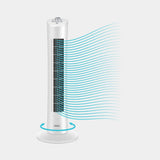 31 Inch Electric Tower Fan Oscillating Cooling Fan Home