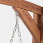 2 Seater Wooden Swing Seat