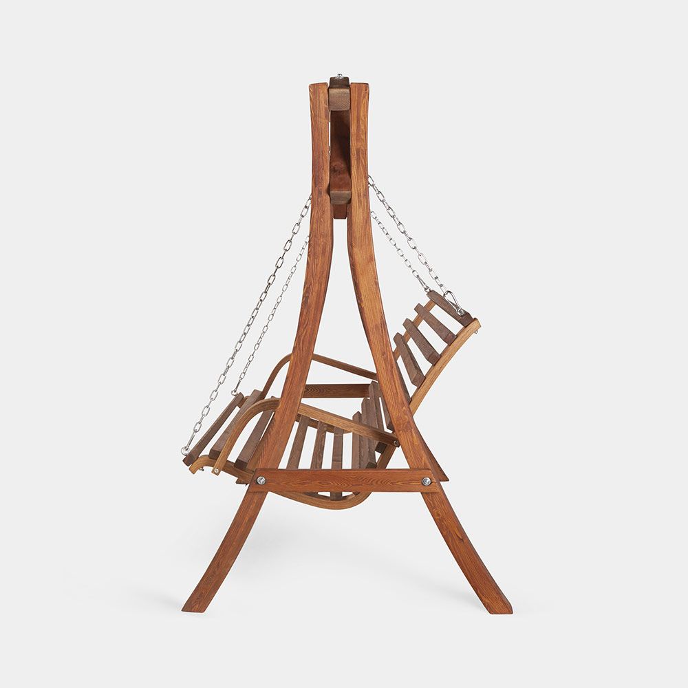 2 Seater Wooden Swing Seat