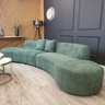 Miami Curved Cinema Boucle Sofa