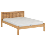 Maya Bed Distressed Waxed Pine