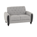 Chester 3+2 Sofa Suite Light Grey Fabric