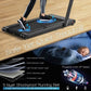 Black 2-in-1 Folding Treadmill