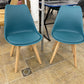 2 x Blue Dining Chairs