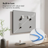 37-75 Inch Flat TV Wall Bracket Slim Mount Tilting Universal TV Stand