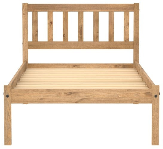 3ft Solid Pine Bed