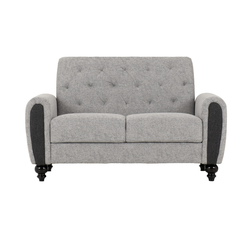 Chester 3+2 Sofa Suite Light Grey Fabric