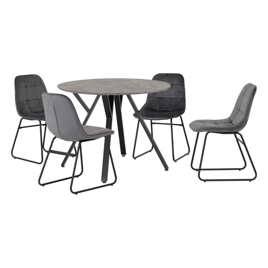 Athens Round Dining Set