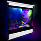 HD Projector Screen Home Cinema 16:9 Pull Down  (178x178cm) 99"