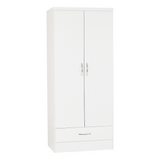 Nevada 2 Door 1 Drawer Wardrobe