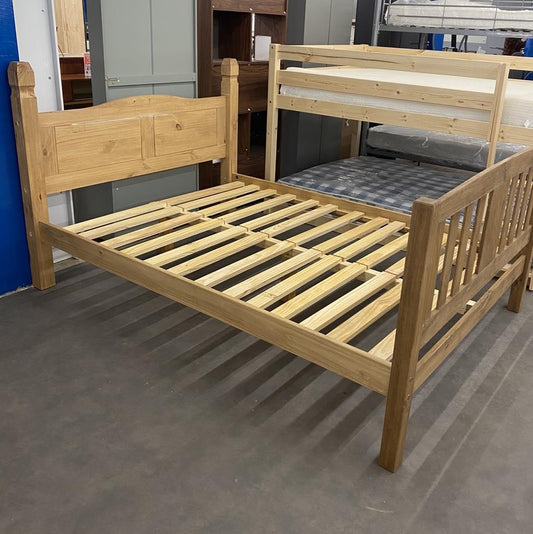 Double Wooden Bed Frame