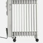 White Oil Filled Radiator - 2500W 11 Fin Portable Electric Heater