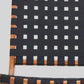 Black Woven Accent Chair with Wooden Frame