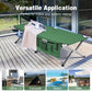 Green Foldable Camp Bed