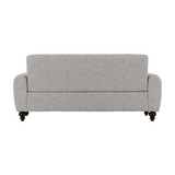 Chester 3+2 Sofa Suite Light Grey Fabric