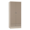 Nevada 2 Door 1 Drawer Wardrobe