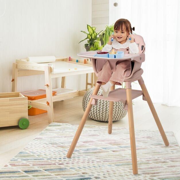 6-in-1 Convertible Baby High Chair