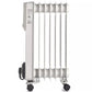 7 Fin Oil Filled Radiator - White