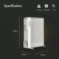 White Oil Filled Radiator - 2500W 11 Fin Portable Electric Heater