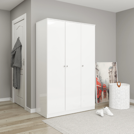 Denver 3 Door Wardrobe Bedroom View