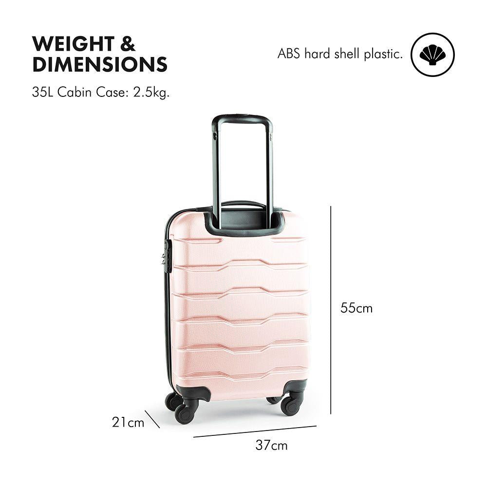ABS Pink Cabin Bag
