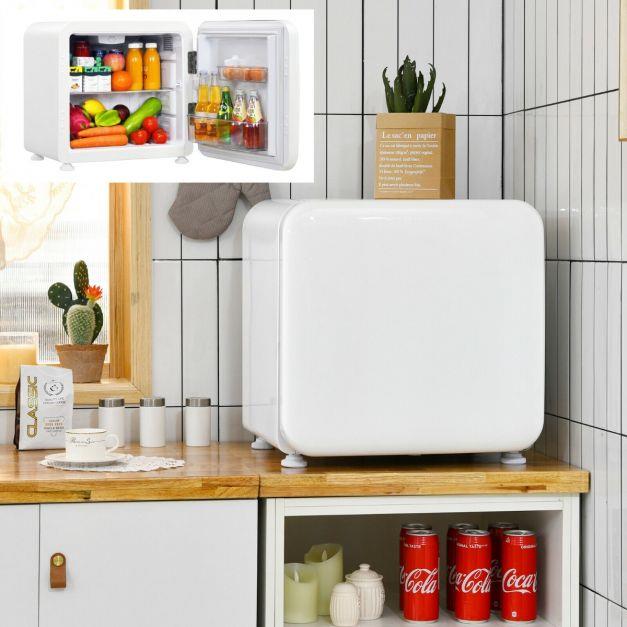 White 45L Counter Top Fridge