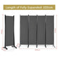 4 Panel Privacy Screen-Grey