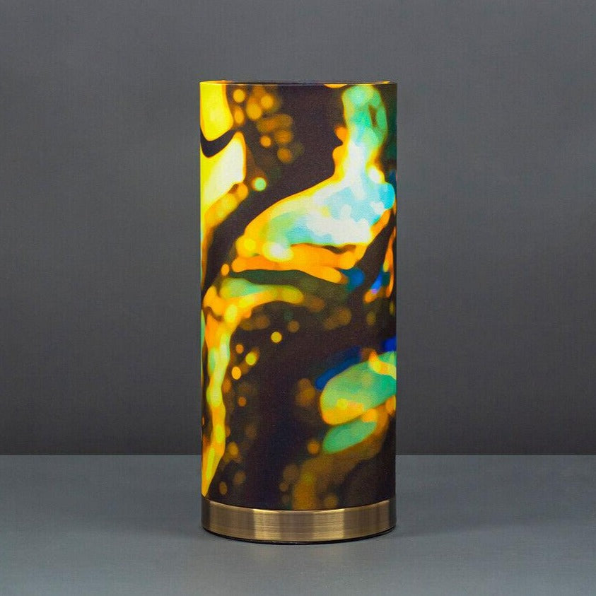 Yellow & Green Table Lamp