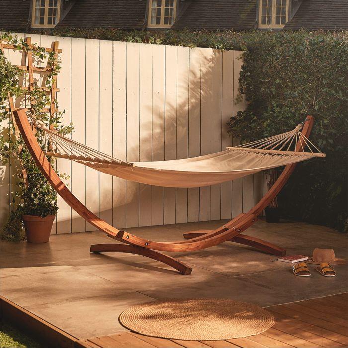 1 Person Hammock with Wooden Frame