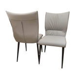 Venus Dining Table with 4 Tan Flora Chairs