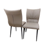 Venus Dining Table with 4 Tan Flora Chairs