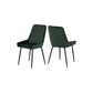 2 x Avery Velvet Chairs