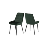 2 x Avery Velvet Chairs