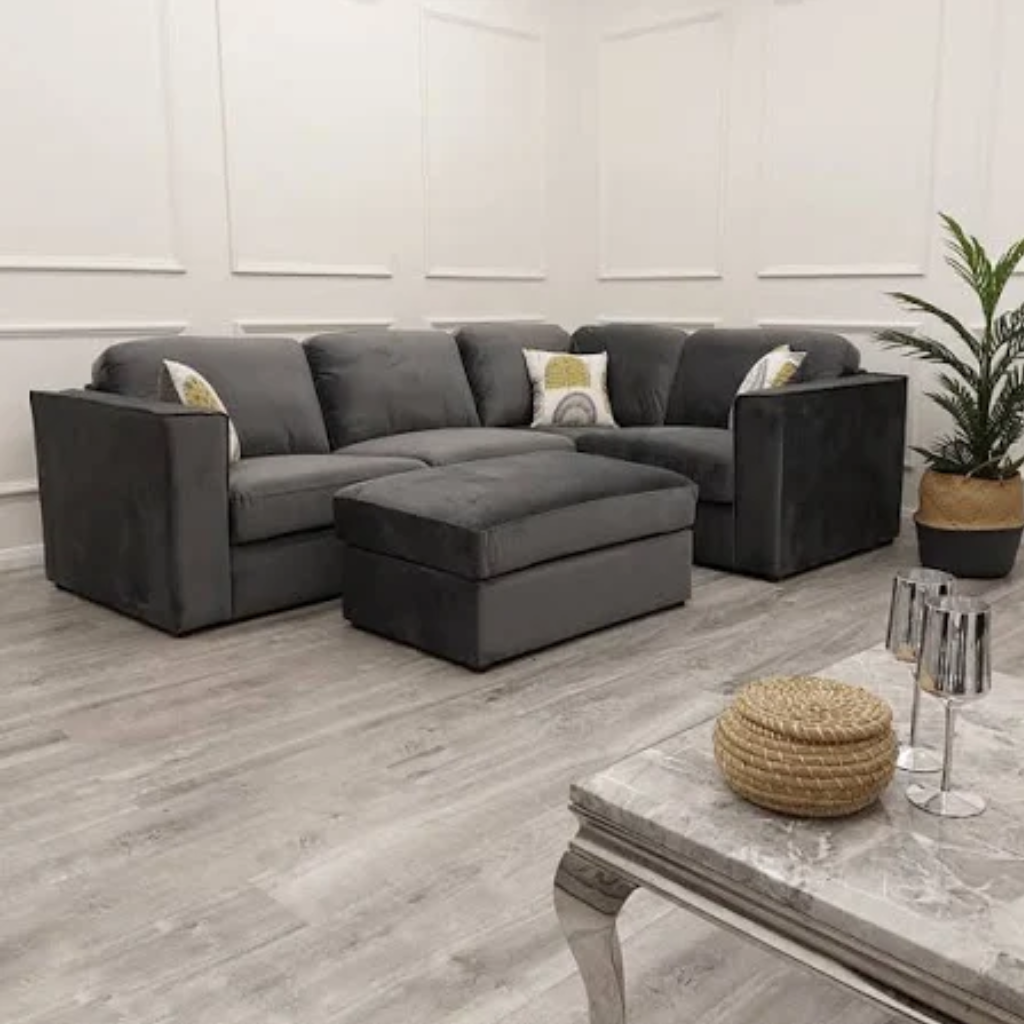 Hudson 4 Piece Corner Sofa