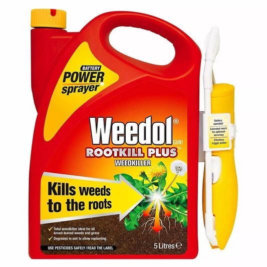Weedol Root Kill Plus Weedkiller Battery Power Sprayer