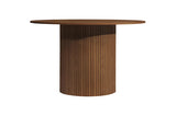Axel Round Fluted Dining Table