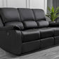Faux Leather 3 Seater Reclining Sofa
